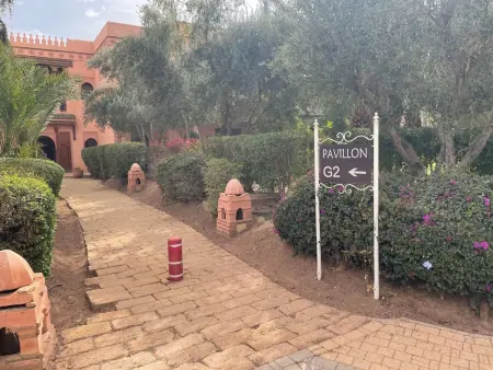 Maison avec piscine et jardin privatif à Marrakech, palmeraie : photo 37