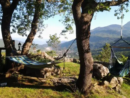 Location maison à Budva, Hrabri Vuk mit Garten und Terrasse