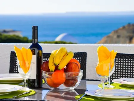 Location appartement à Carvoeiro, Wohnung mit Blick auf das Wasser