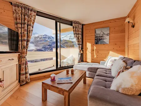 Location appartement à Les Belleville, Chalet cosy avec balcon aux Belleville