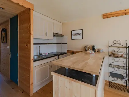 Appartement 6 pers. aux Belleville, balcon vue sommets : photo 7