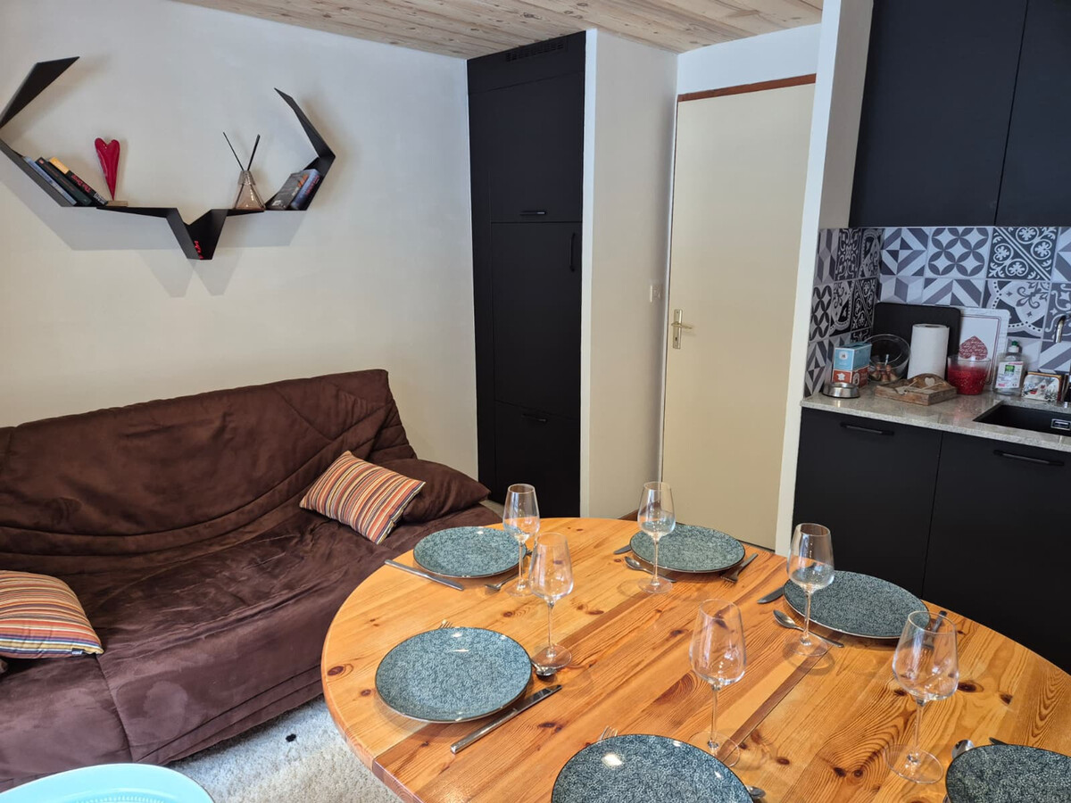T2 28m² au pied du téléphérique, ménage inclus - Photo 2