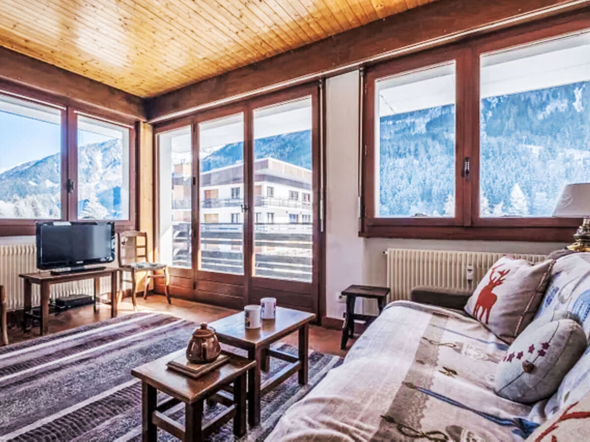 Le Bois du Bouchet - Apt 6 pers. à Chamonix, vue montagne - Photo 12