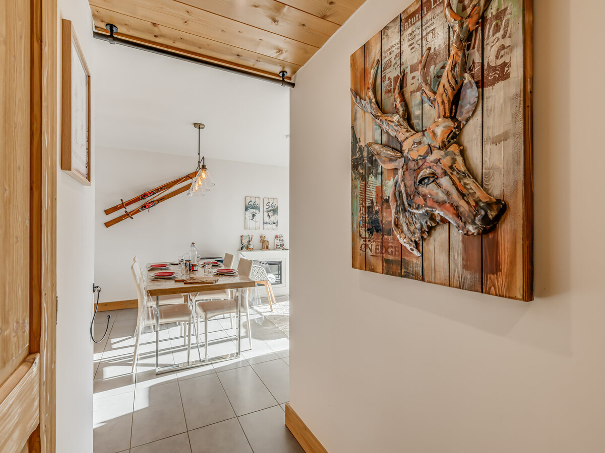 Appartement 4* Champagny, 6 pers, terrasse vue Courchevel - Photo 8
