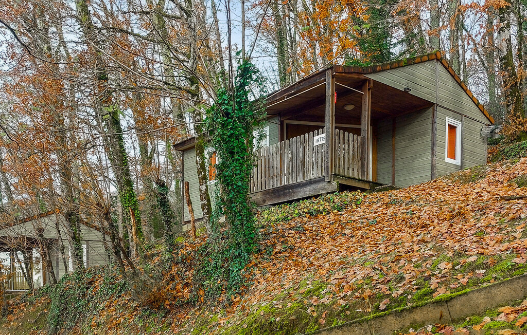 Cabane en bois 5 pers. avec piscine à Altillac - Photo 1
