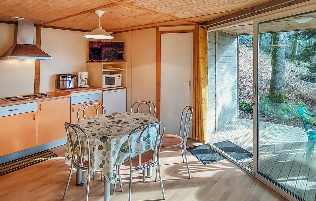 Cabane en bois 5 pers. avec piscine à Altillac - Photo 5