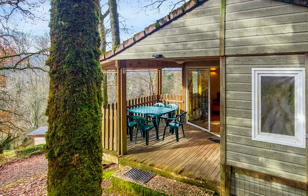 Cabane en bois 5 pers. avec piscine à Altillac - Photo 12