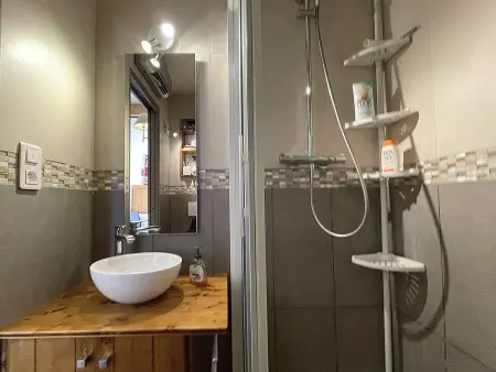 Appartement cosy au bord des pistes aux Menuires, vue sommets : photo 10