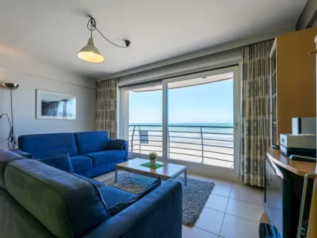 Appartement Duinzicht Vijfde, vue mer à Koksijde, 6 pers. : photo 2