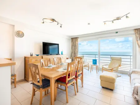 Location appartement à Koksijde, Réveil avec vue sur la mer
