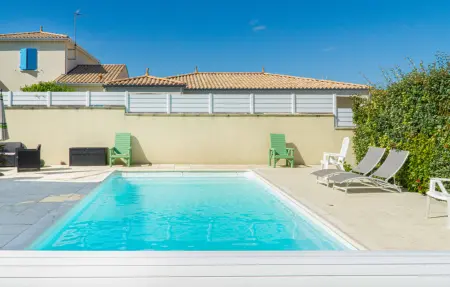 Maison 10 pers. avec piscine chauffée à Meschers : photo 13