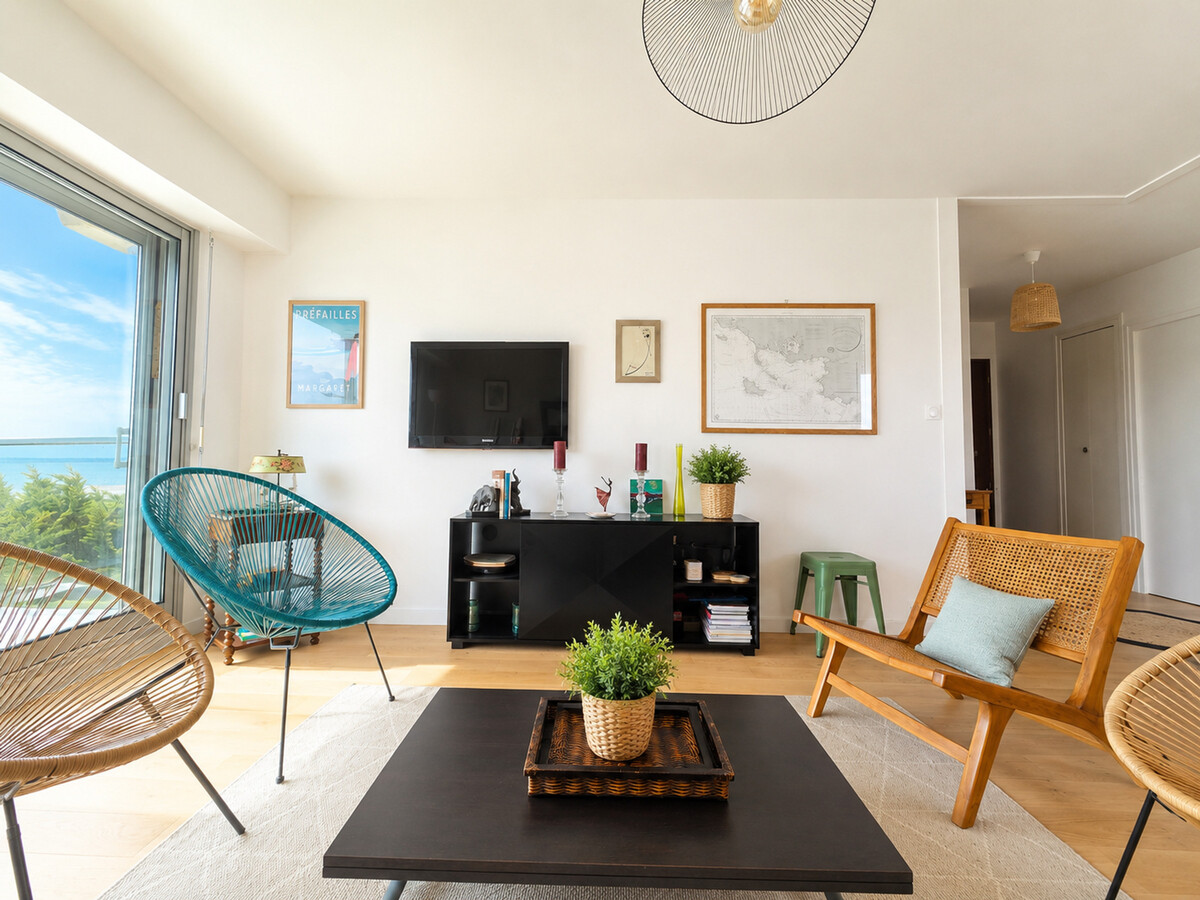 Tamaris Océan : appartement vue mer à Saint-Brevin-les-Pins - Photo 2