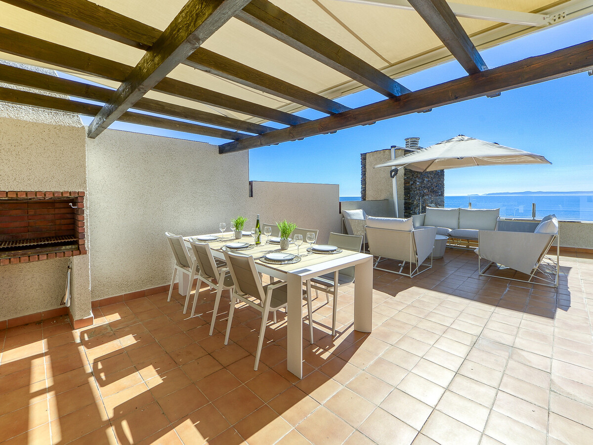 Penthouse en bord de mer, terrasse vue mer à Roses - Photo 4