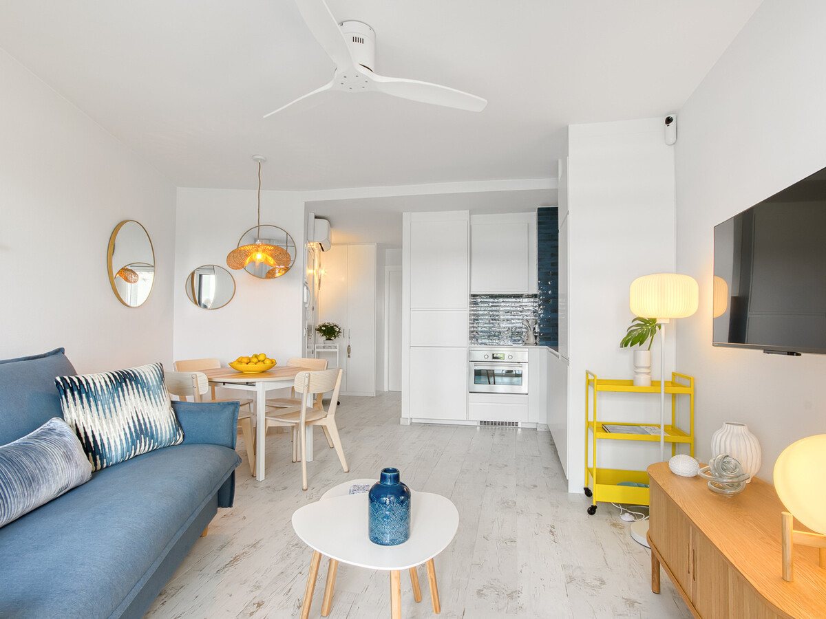 Appartement rénové face à la plage à Roses, 1 ch, 4 pers - Photo 7