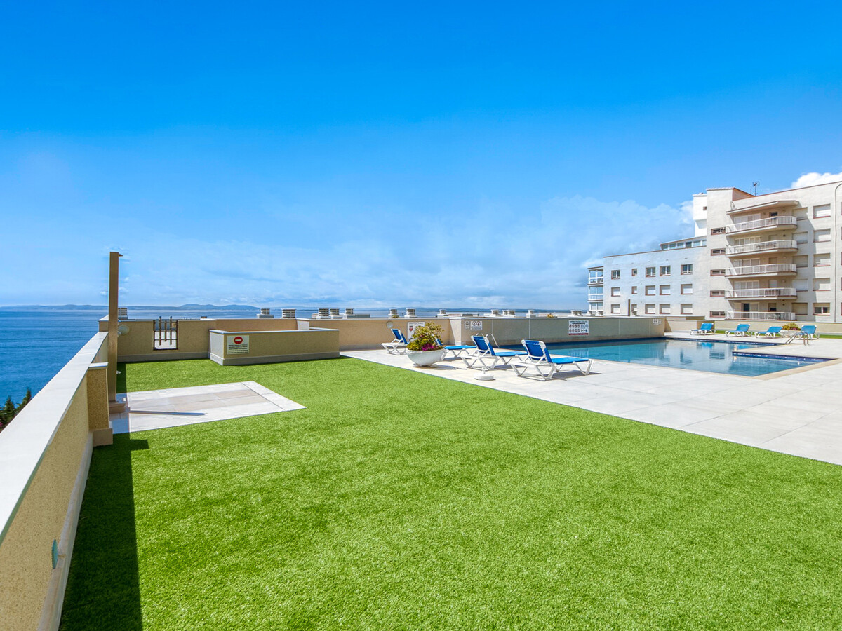 Appartement 3 chambres Roses, terrasse avec vue mer - Photo 20