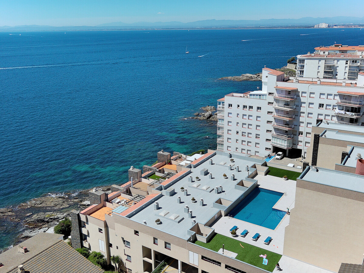 Appartement 3 chambres Roses, terrasse avec vue mer - Photo 22