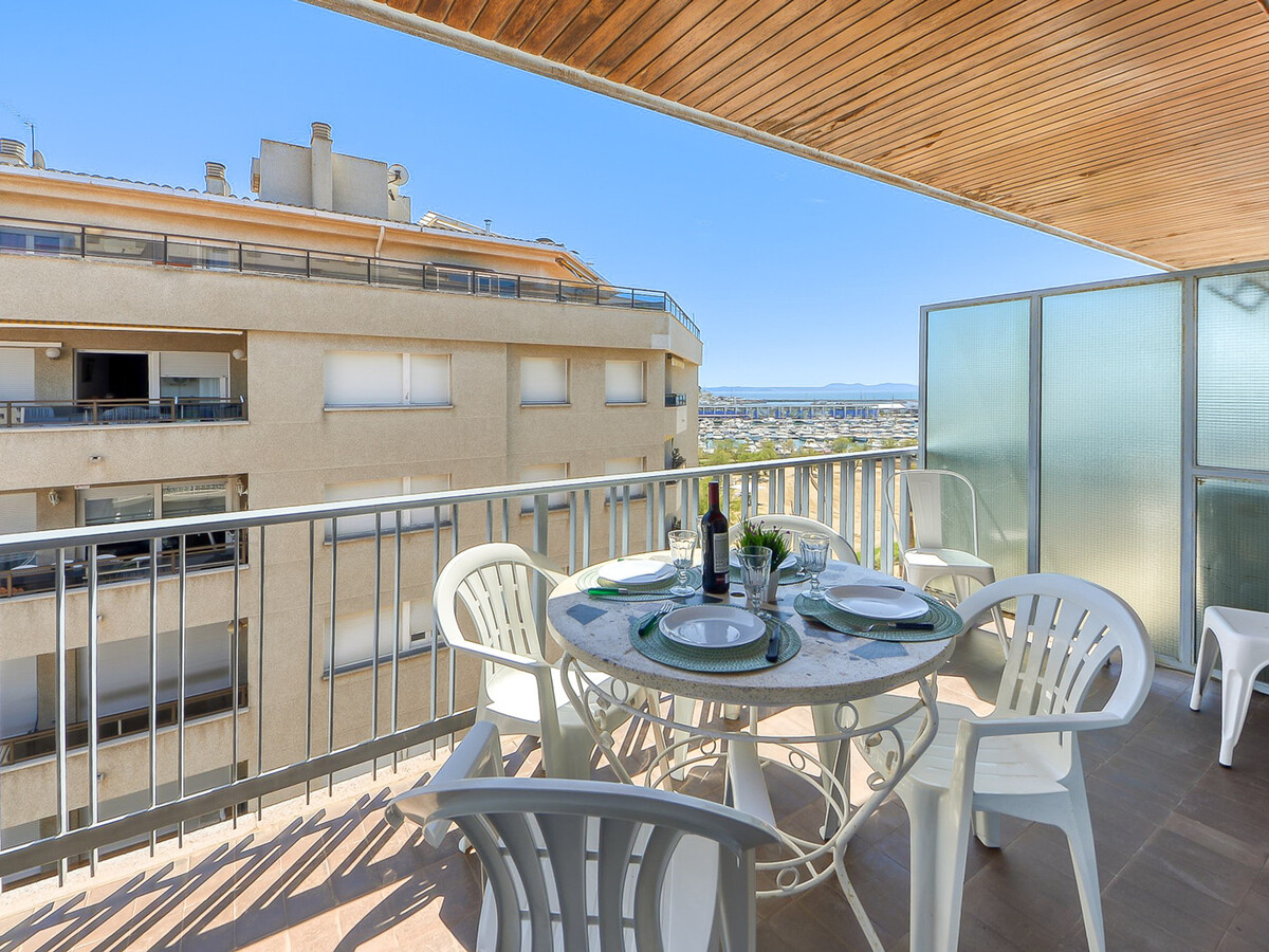 Appartement 3 chambres vue mer, première ligne de plage à Roses - Photo 8