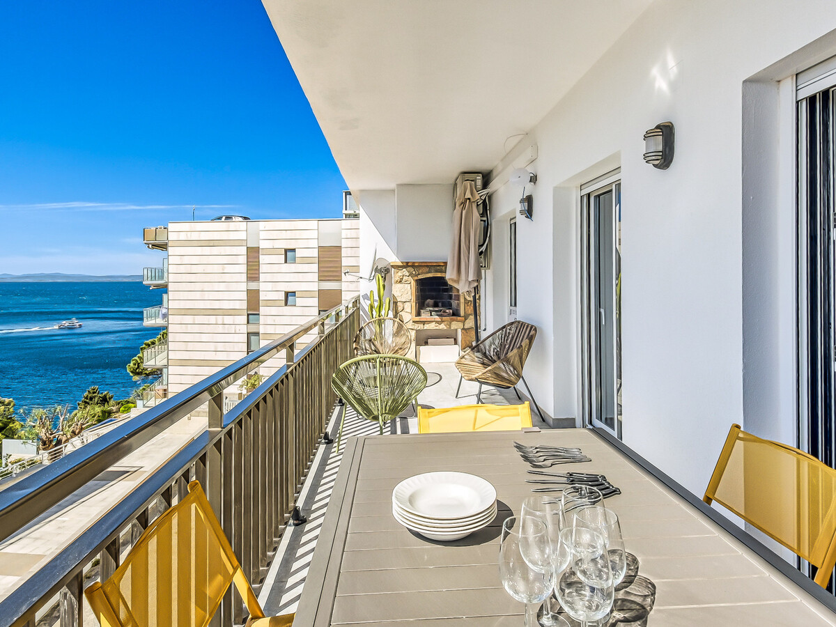 Appartement 2 chambres Roses, vue mer et terrasse 14 m² - Photo 1