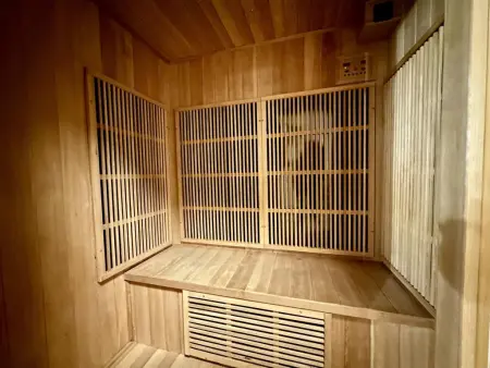 Léoras Cocoon, chalet en bois pour 15 à Membre : photo 6