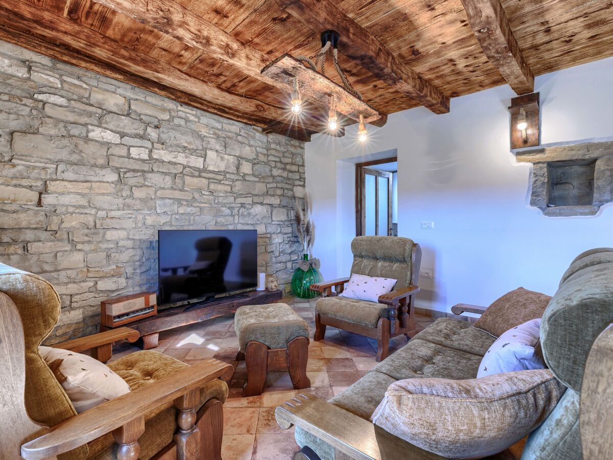 Maison Marla à Motovun : piscine privée et sauna - Photo 5