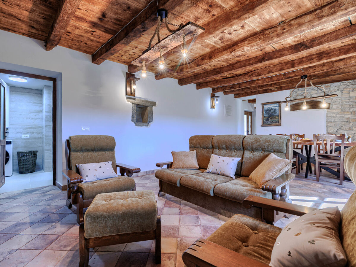 Maison Marla à Motovun : piscine privée et sauna - Photo 8