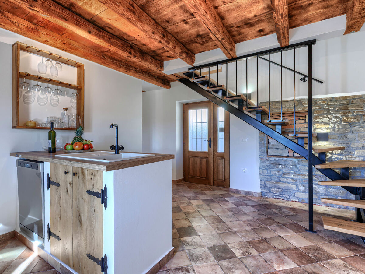 Maison Marla à Motovun : piscine privée et sauna - Photo 17