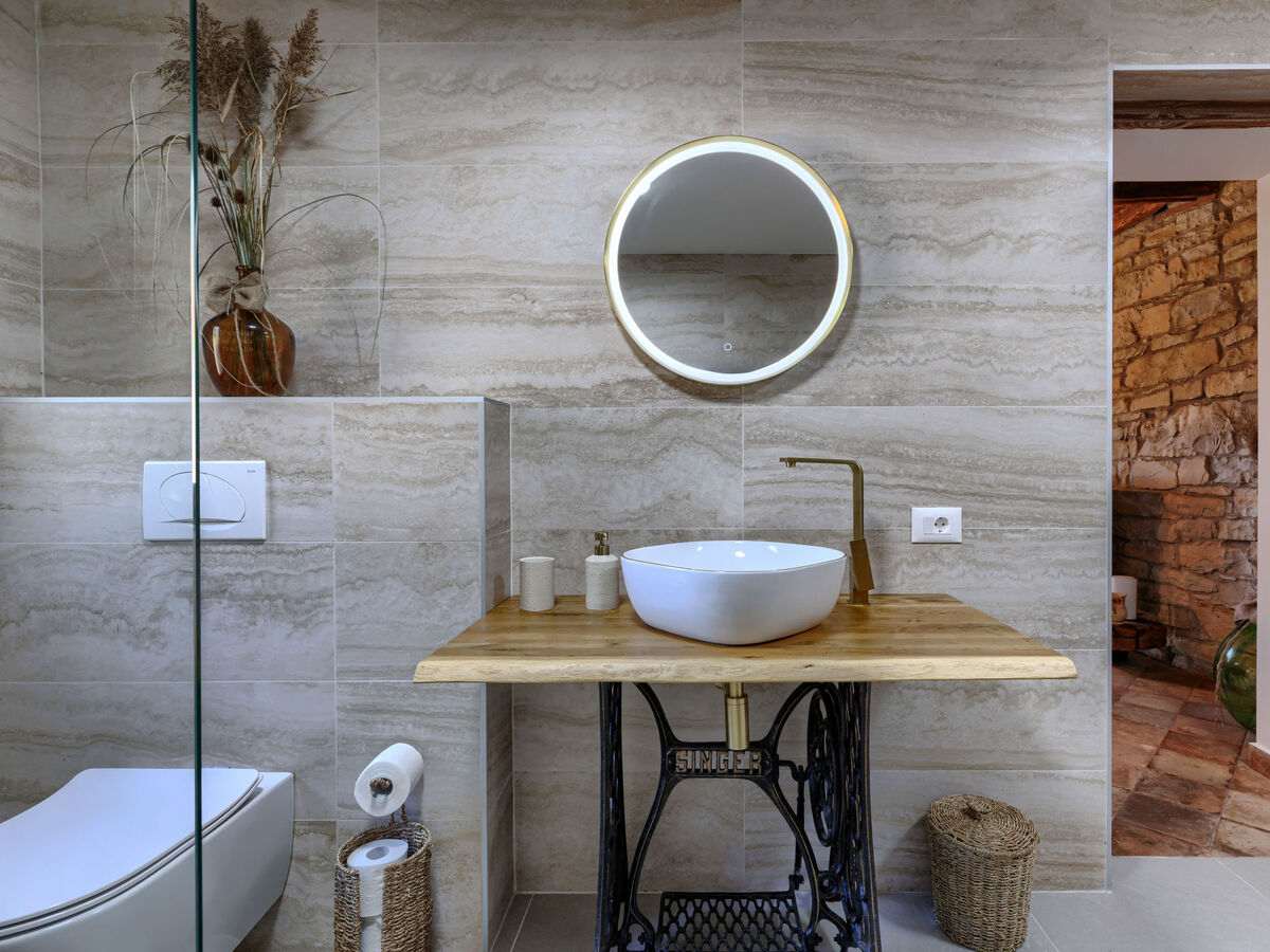 Maison Marla à Motovun : piscine privée et sauna - Photo 30