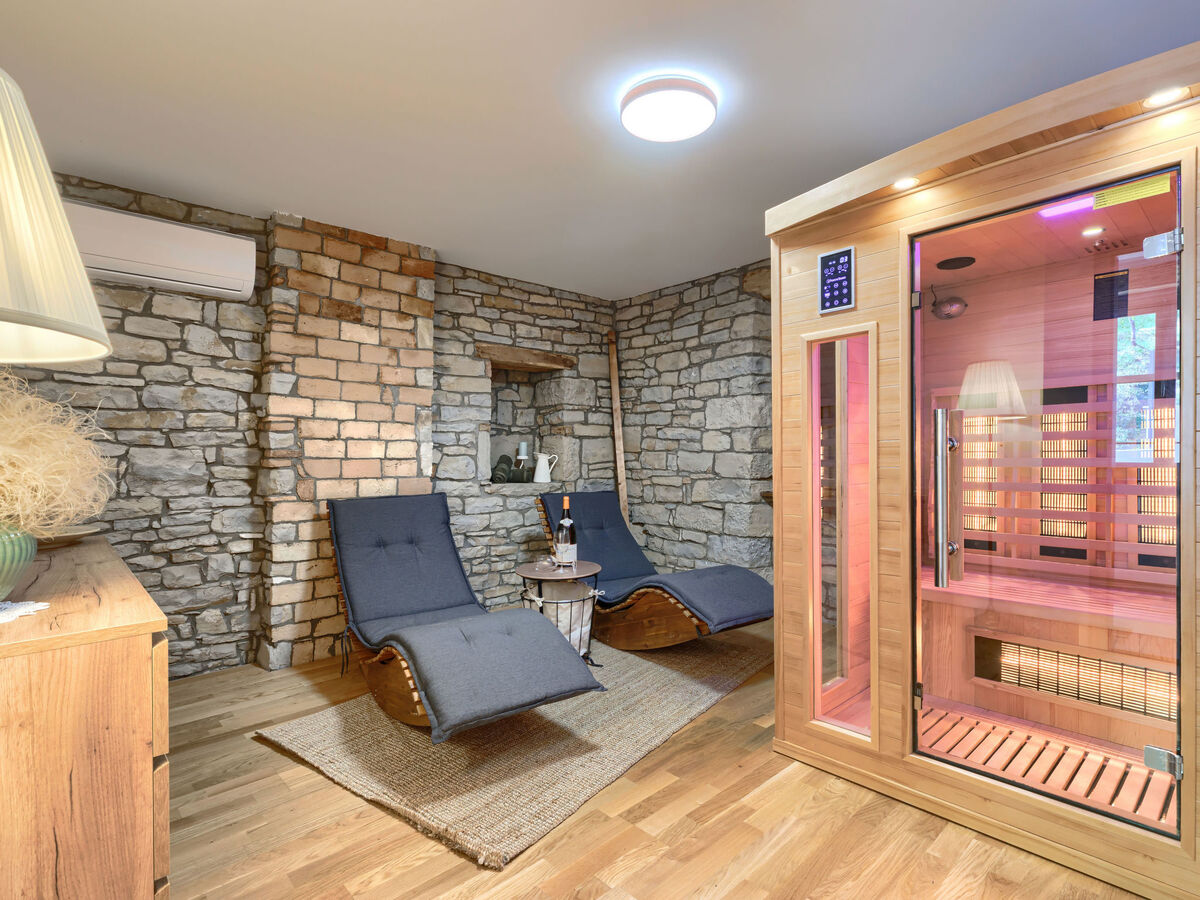 Maison Marla à Motovun : piscine privée et sauna - Photo 37