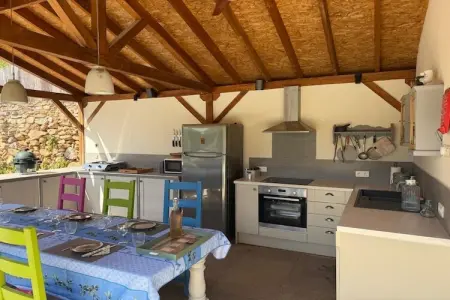 La Rocaille : Maison 6 pers. avec piscine chauffée à Roquebrun : photo 2
