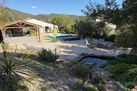 La Rocaille : Maison 6 pers. avec piscine chauffée à Roquebrun : photo 5