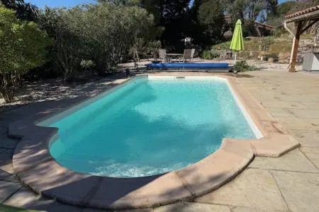 La Rocaille : Maison 6 pers. avec piscine chauffée à Roquebrun : photo 22