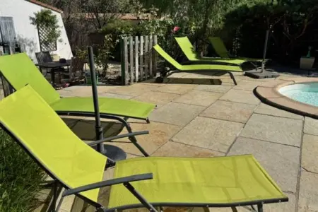 La Rocaille : Maison 6 pers. avec piscine chauffée à Roquebrun : photo 26