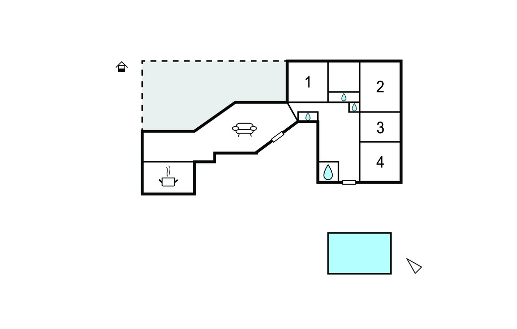 Maison 9 pers. avec piscine privée à 400 m de la plage - Photo 41