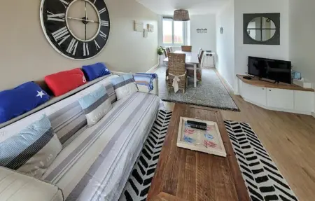 Appartement vue mer avec jacuzzi à Dunkerque
