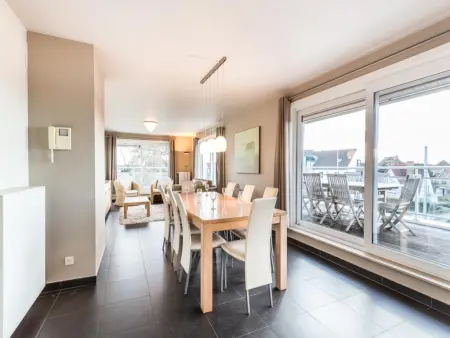 Location appartement à Koksijde, Appartement penthouse avec grande terrasse