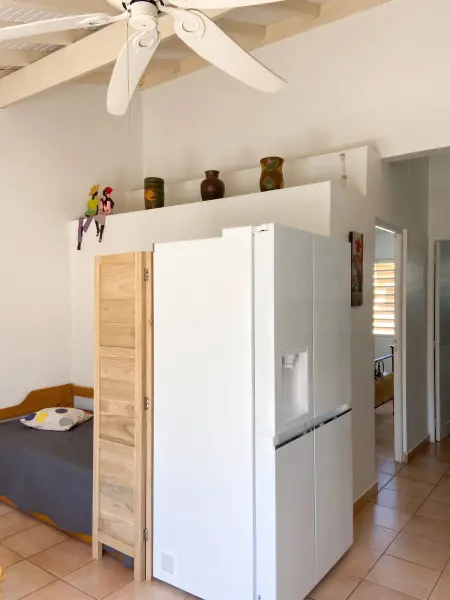 Appartement vue mer et jardin avec terrasse barbecue à Les Trois-Îlets : photo 7