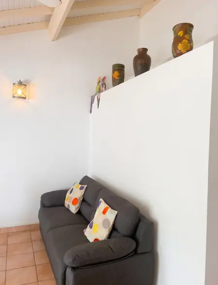 Appartement vue mer et jardin avec terrasse barbecue à Les Trois-Îlets : photo 10
