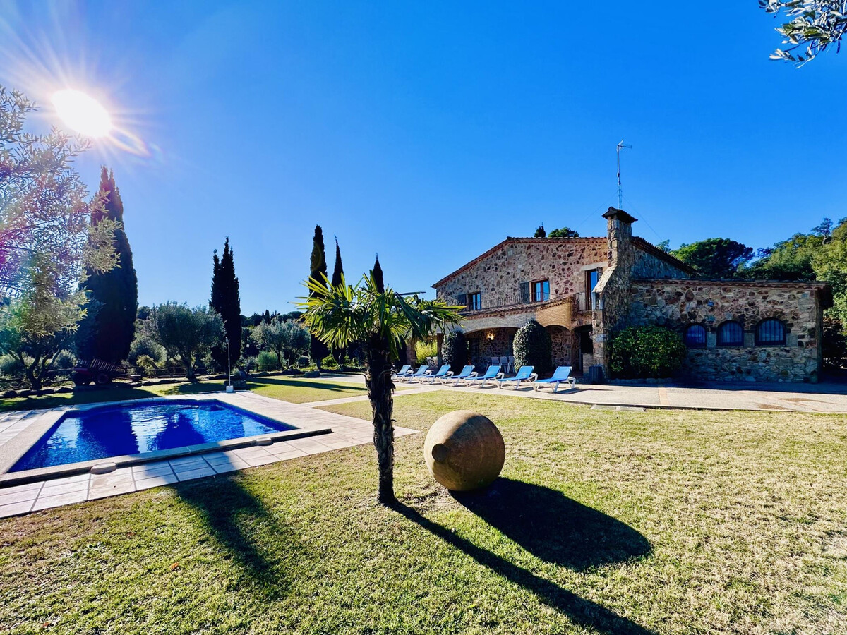 Villa Can Boira, maison en pierre avec piscine à Santa Cristina d'Aro - Photo 6