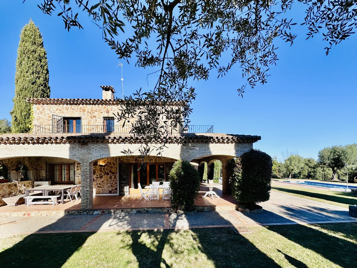 Villa Can Boira, maison en pierre avec piscine à Santa Cristina d'Aro - Photo 8