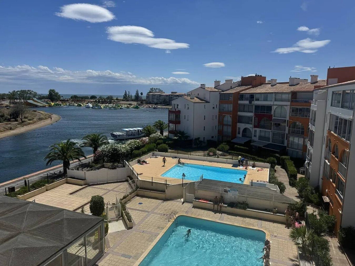 Appartement 4 pers. Cap d'Agde, terrasse vue mer et piscine - Photo 1