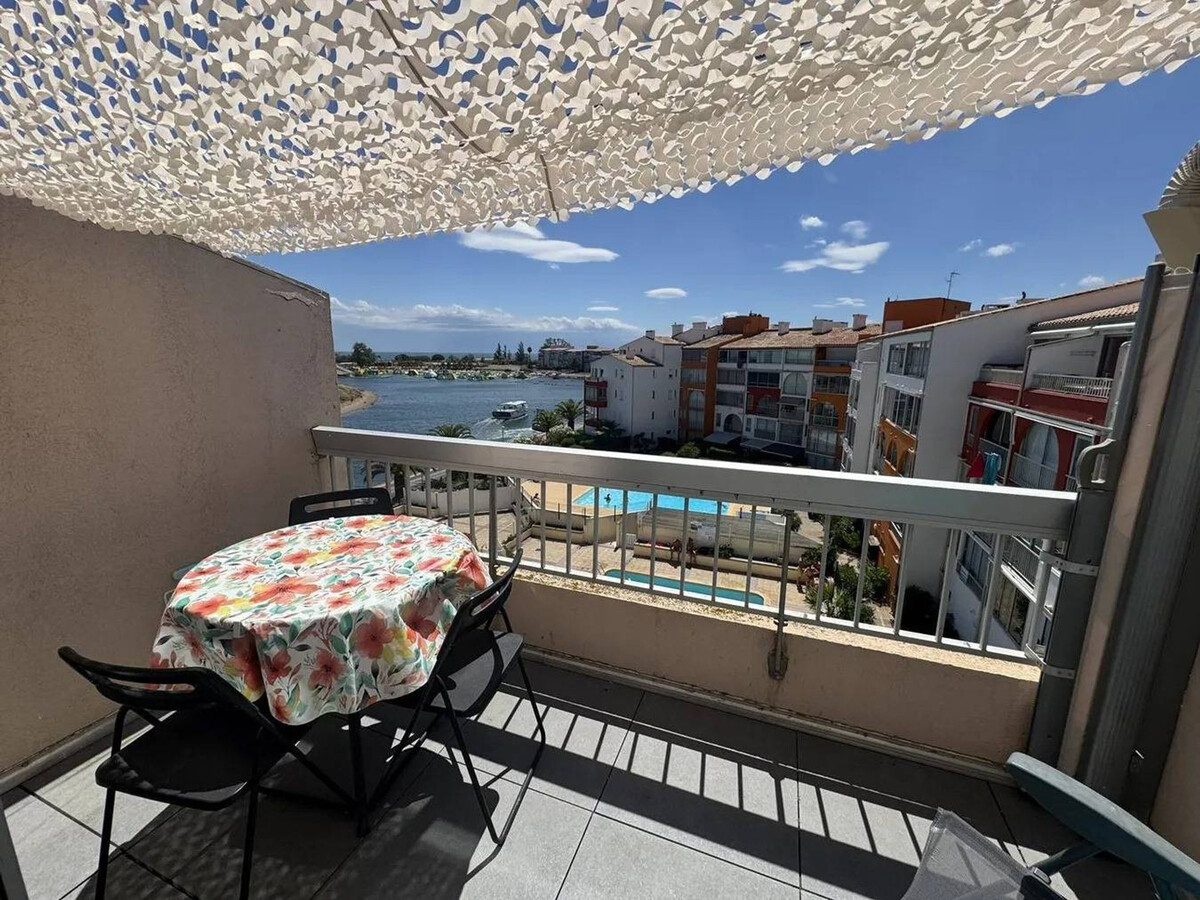 Appartement 4 pers. Cap d'Agde, terrasse vue mer et piscine - Photo 2