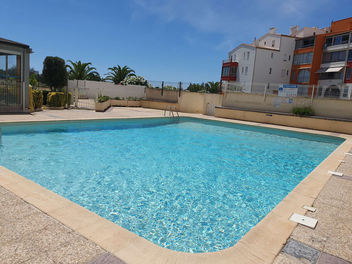 Appartement 4 pers. Cap d'Agde, terrasse vue mer et piscine - Photo 3