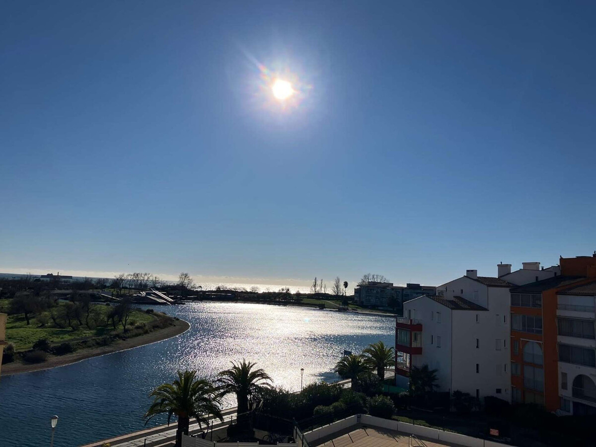 Appartement 4 pers. Cap d'Agde, terrasse vue mer et piscine - Photo 14