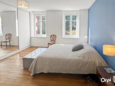 Demeure familiale rénovée 14 couchages à 10 min des plages, parking et wifi - Photo 12