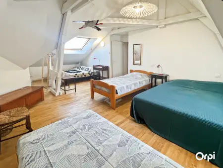 Demeure familiale rénovée 14 couchages à 10 min des plages, parking et wifi - Photo 21