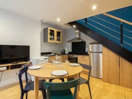 Duplex 8 pers. centre Cauterets, parking, local ski : photo 12