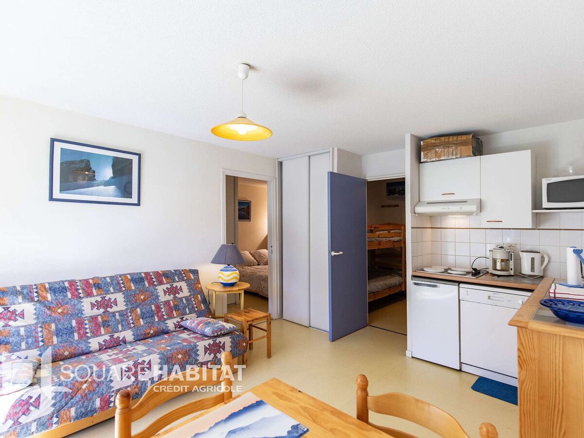 T2 35 m² avec balcon, parking et casier à ski - Photo 2