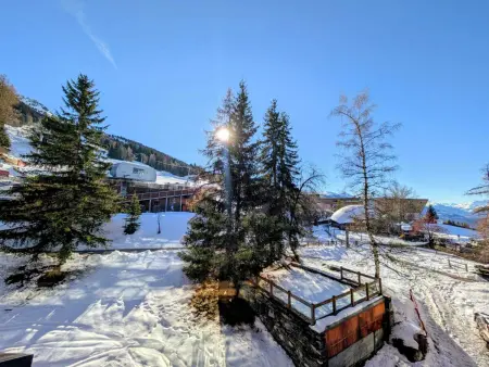 Appart 3 pièces 8 pers, balcons Sud/Nord, vue pistes : photo 3