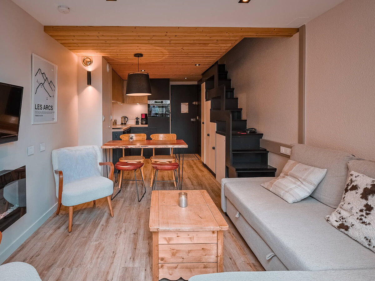 Duplex 25m² skis aux pieds, balcon, 5 personnes - Photo 2