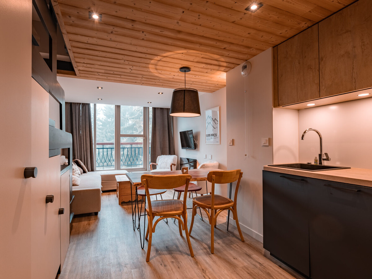 Duplex 25m² skis aux pieds, balcon, 5 personnes - Photo 5